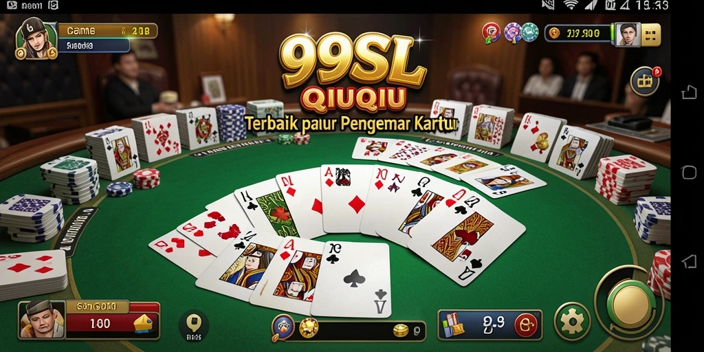 Screenshot gameplay 99SL menampilkan aksi seru QiuQiu.
