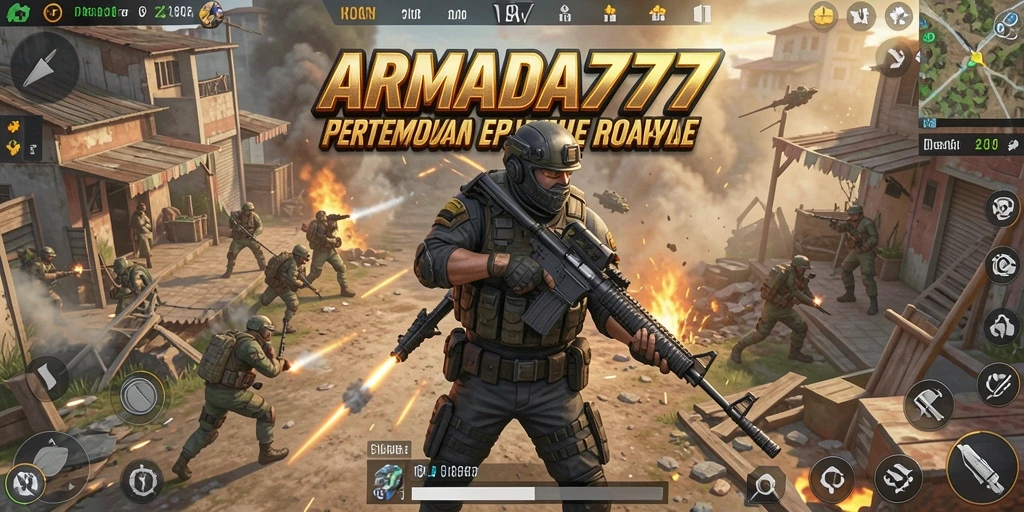Screenshot dari gameplay seru di ARMADA777 yang penuh aksi.