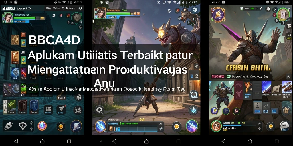 Tampilan antarmuka sederhana dan intuitif dari BBCA4D.