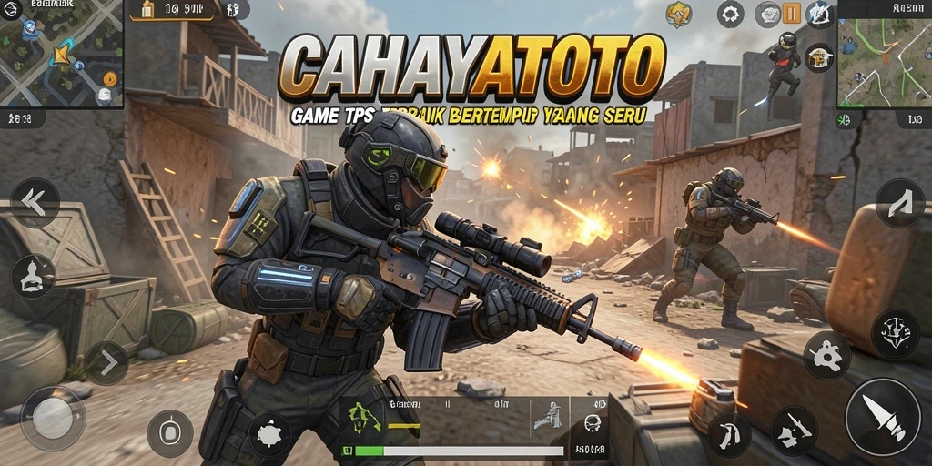 Tampilan gameplay seru di CAHAYATOTO dengan aksi pertarungan yang intens.