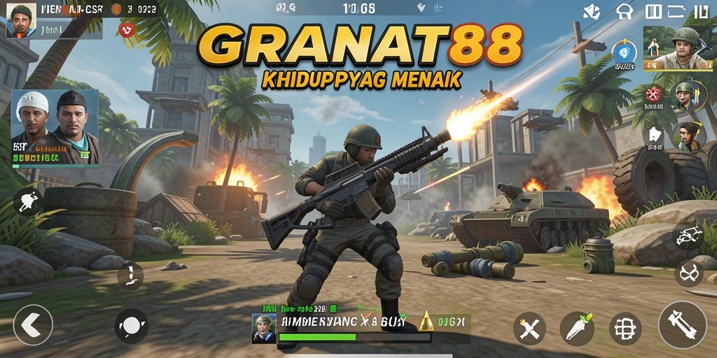 Tampilan gameplay GRANAT88 yang seru dan interaktif.