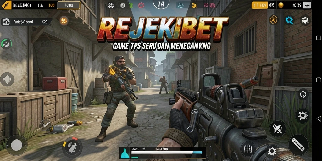 Tampilan utama gameplay <strong>REJEKIBET</strong> yang penuh aksi dan strategi.
